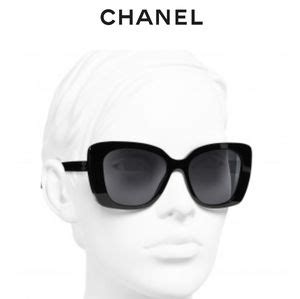 chanel oversized square sunglasses|chanel 5422b.